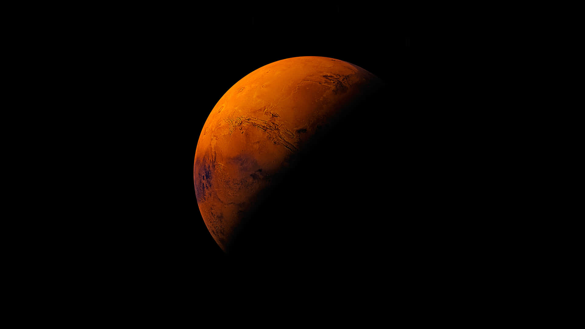 Mars Crescentin High Resolution Background