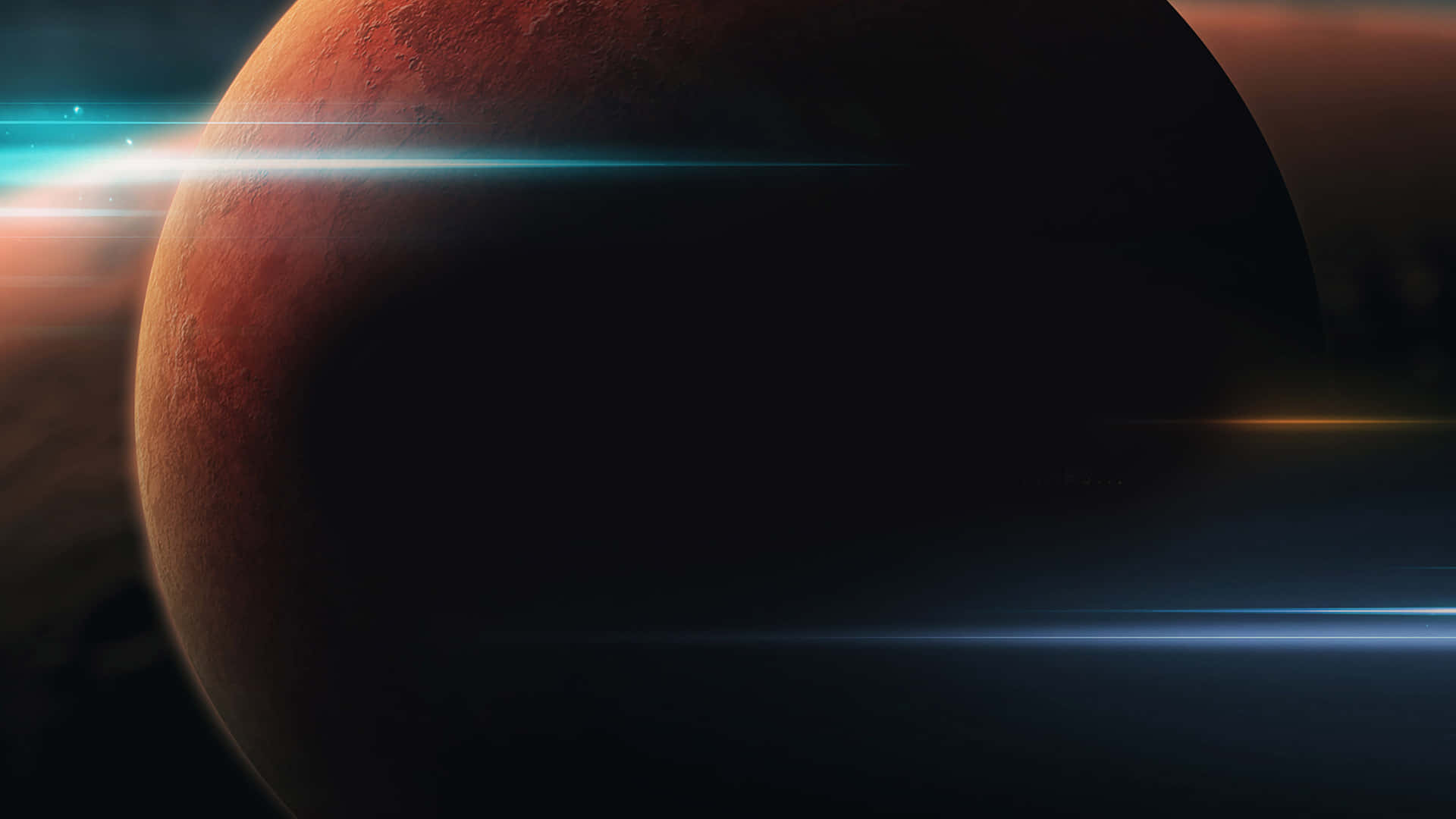 Mars_ Horizon_ Glow_4 K Background