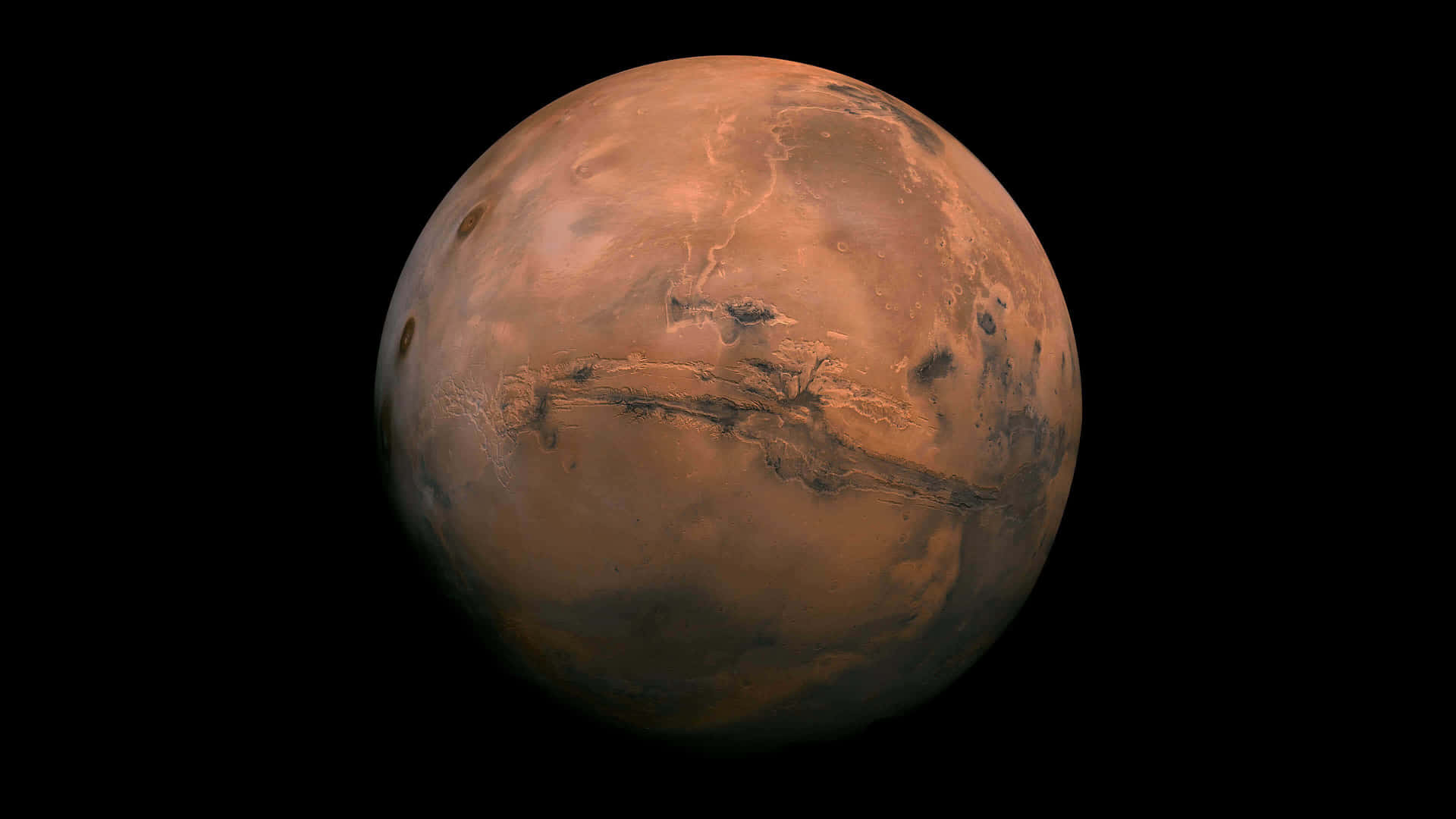 Mars Is Seen From Space