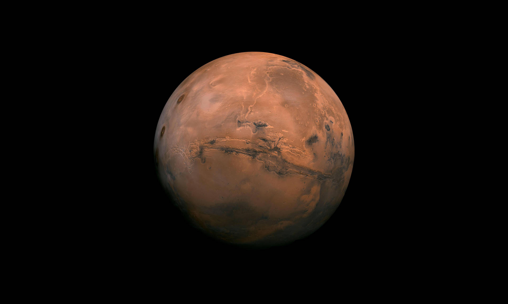 Mars Is Seen From Space