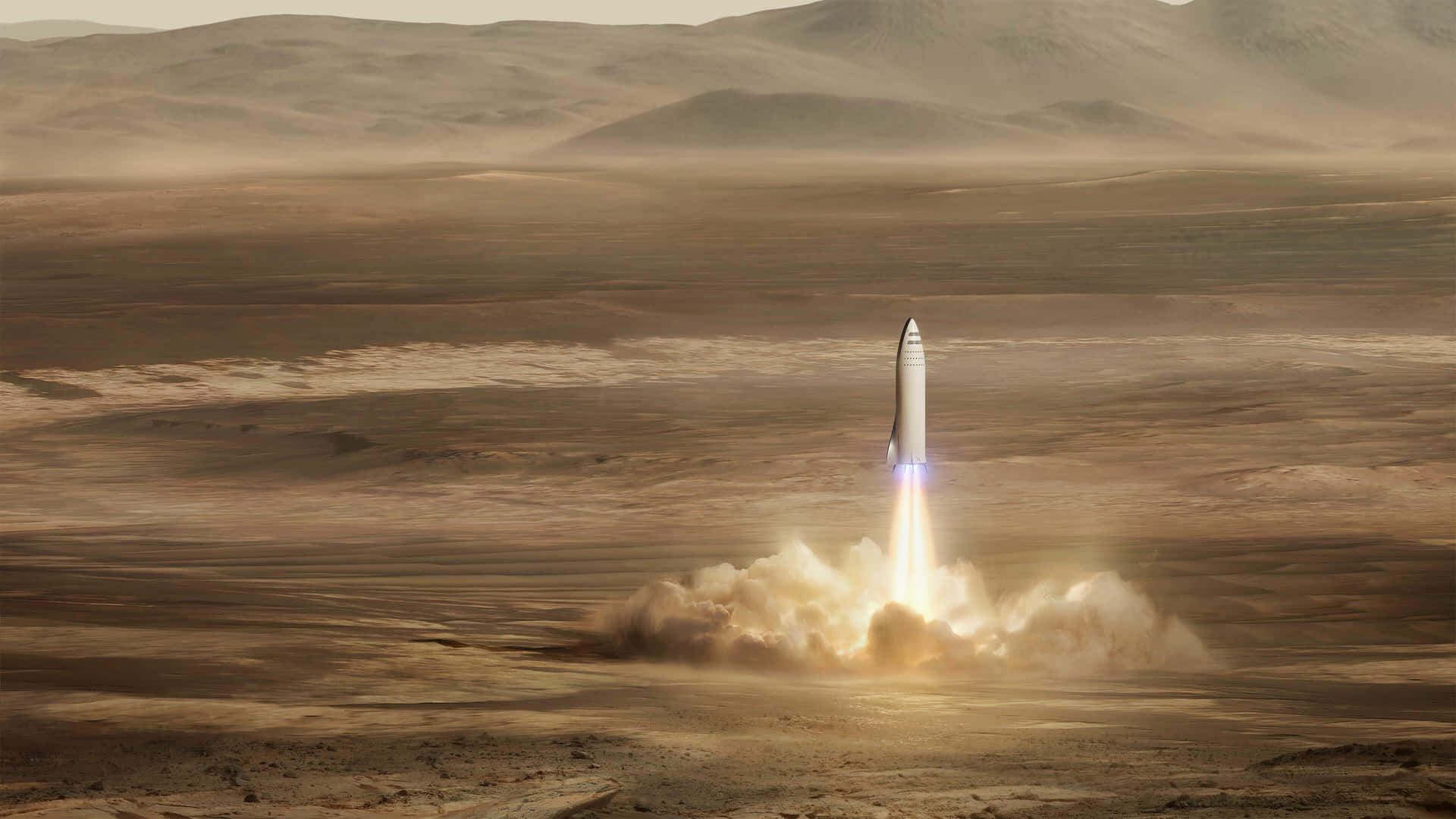 Mars_ Rocket_ Launch_4 K