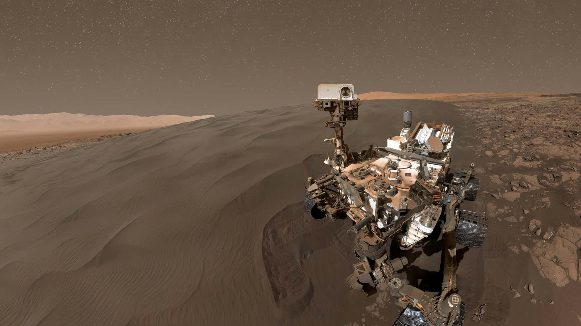 Mars Rover Selfie4 K