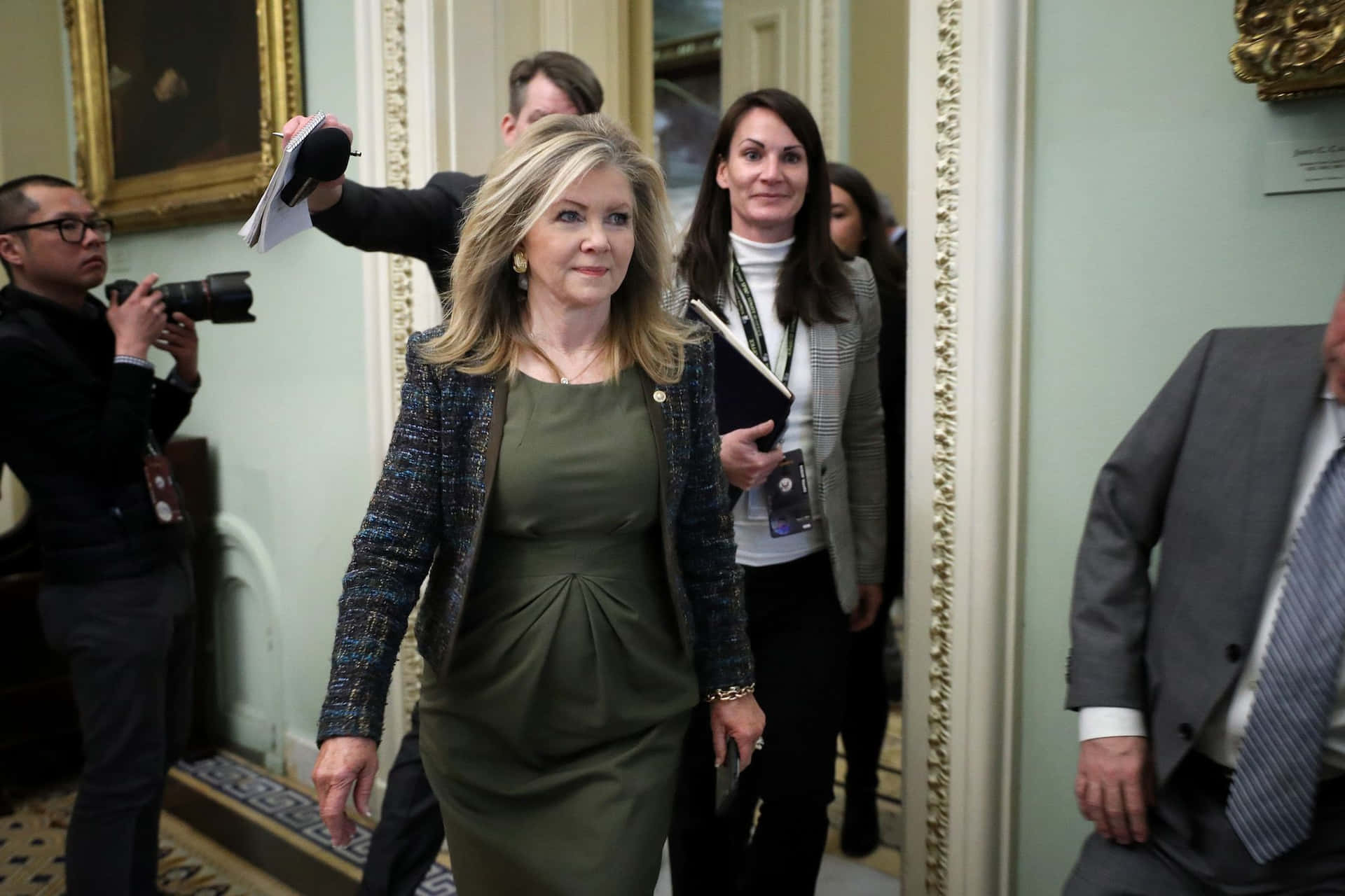 Marsha Blackburn Walking Background