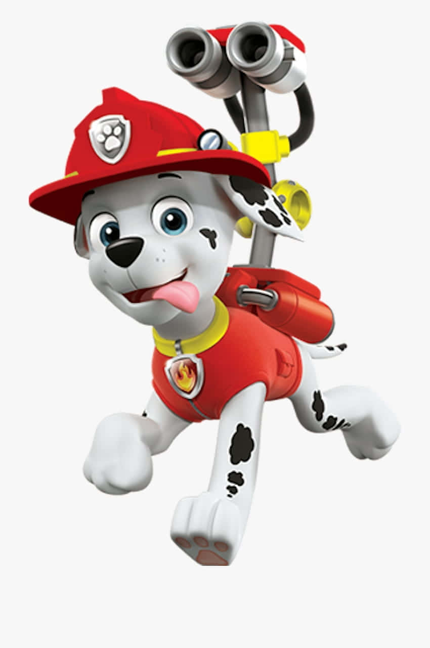 Marshall Fire Pup Paw Patrol Background