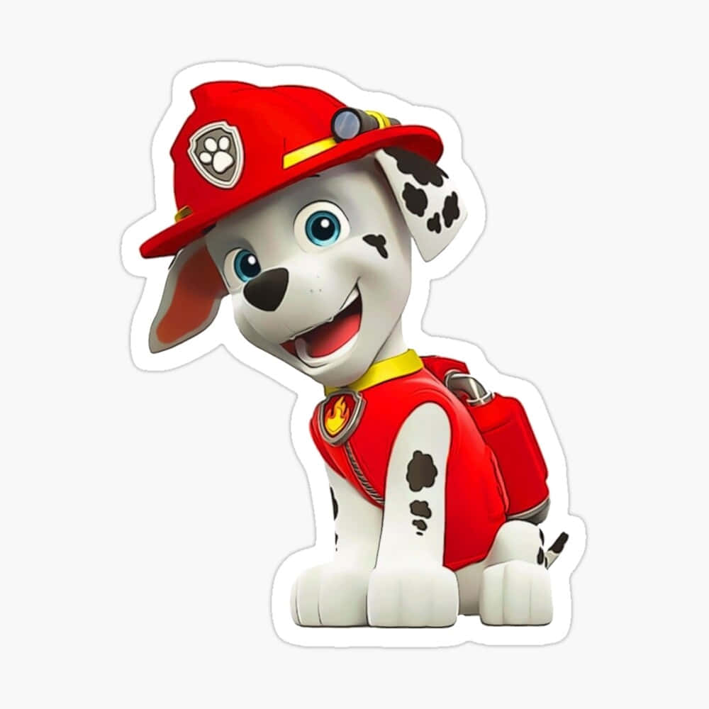 Marshall Paw Patrol Fire Pup Background
