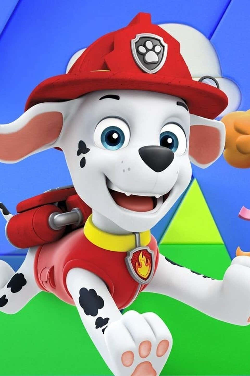 Marshall Paw Patrol Fire Pup Background