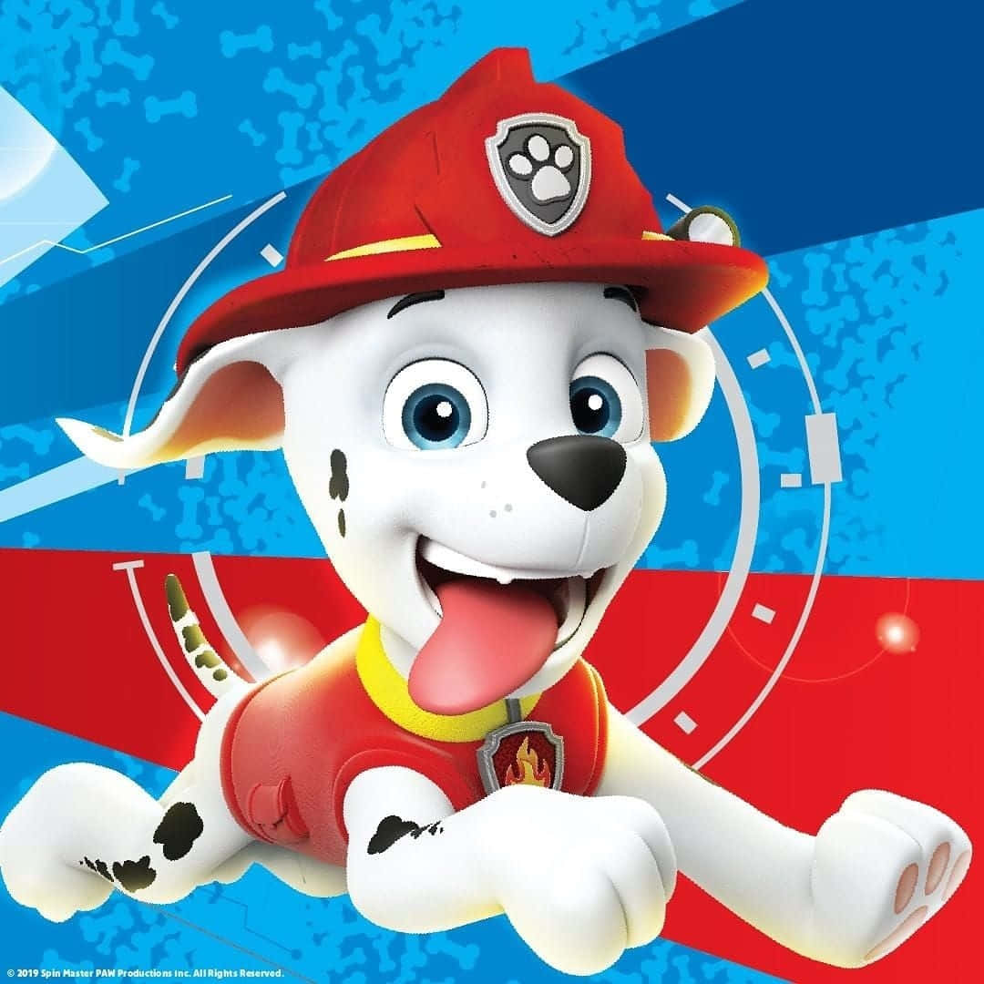 Marshall Paw Patrol Fire Pup Background