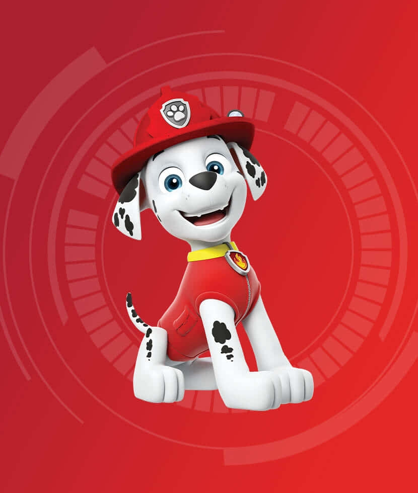 Marshall Paw Patrol Fire Pup Background
