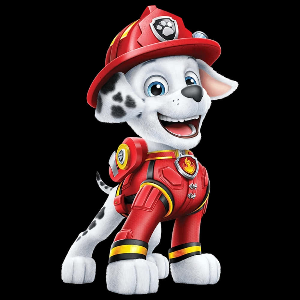 Marshall Paw Patrol Fire Pup Background