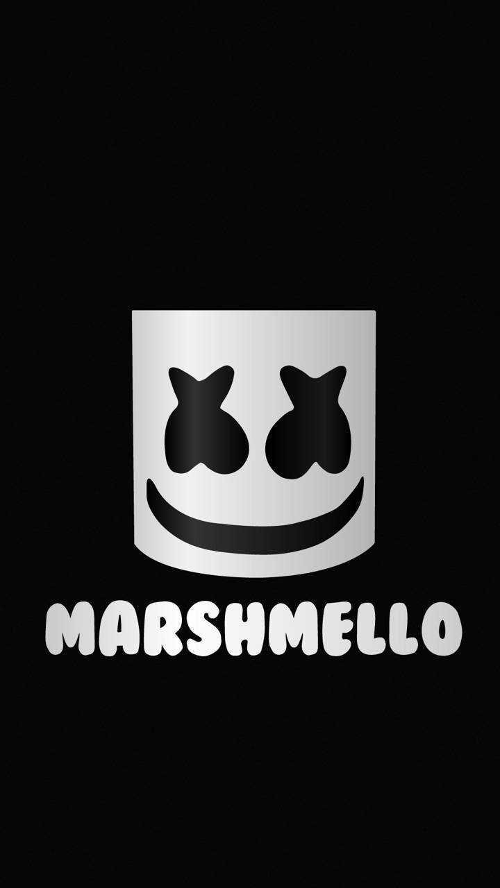Marshmallow Dj Iconic Mask Background