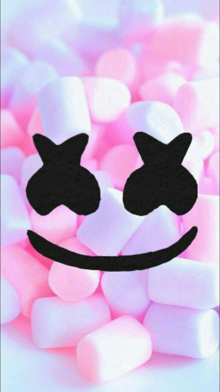 Marshmallows With Marshmello Phone Background