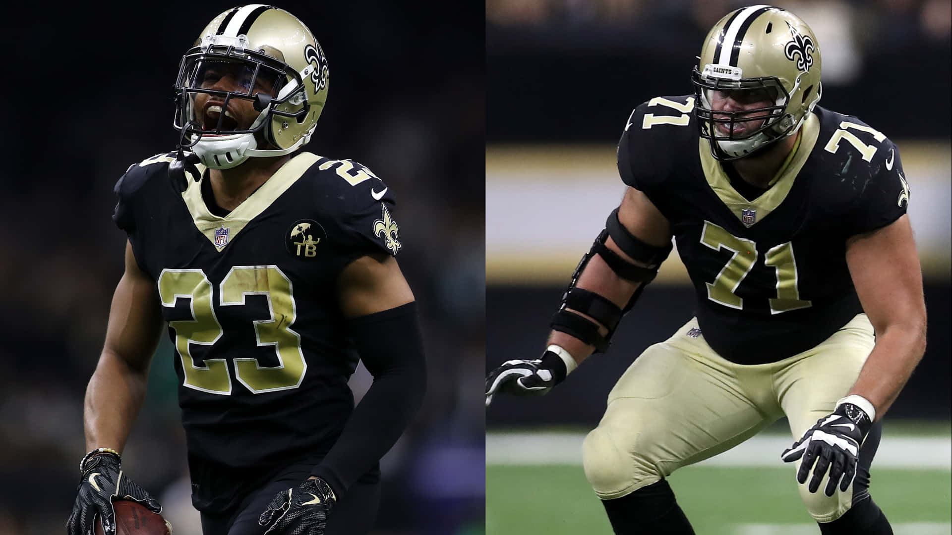 Marshon Lattimore And Ryan Ramczyk Comparison Background