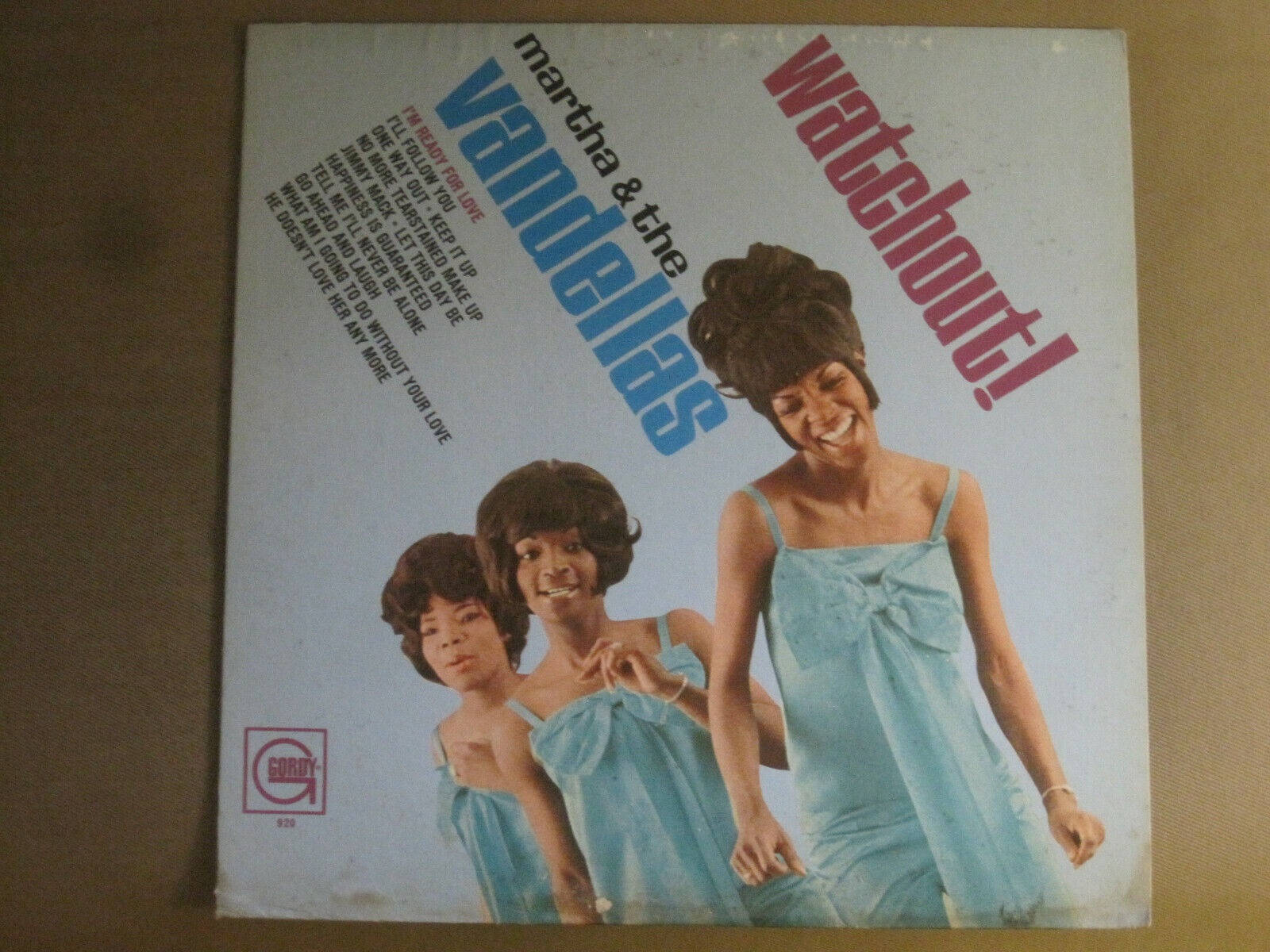 Martha And The Vandellas Watchout Album Background