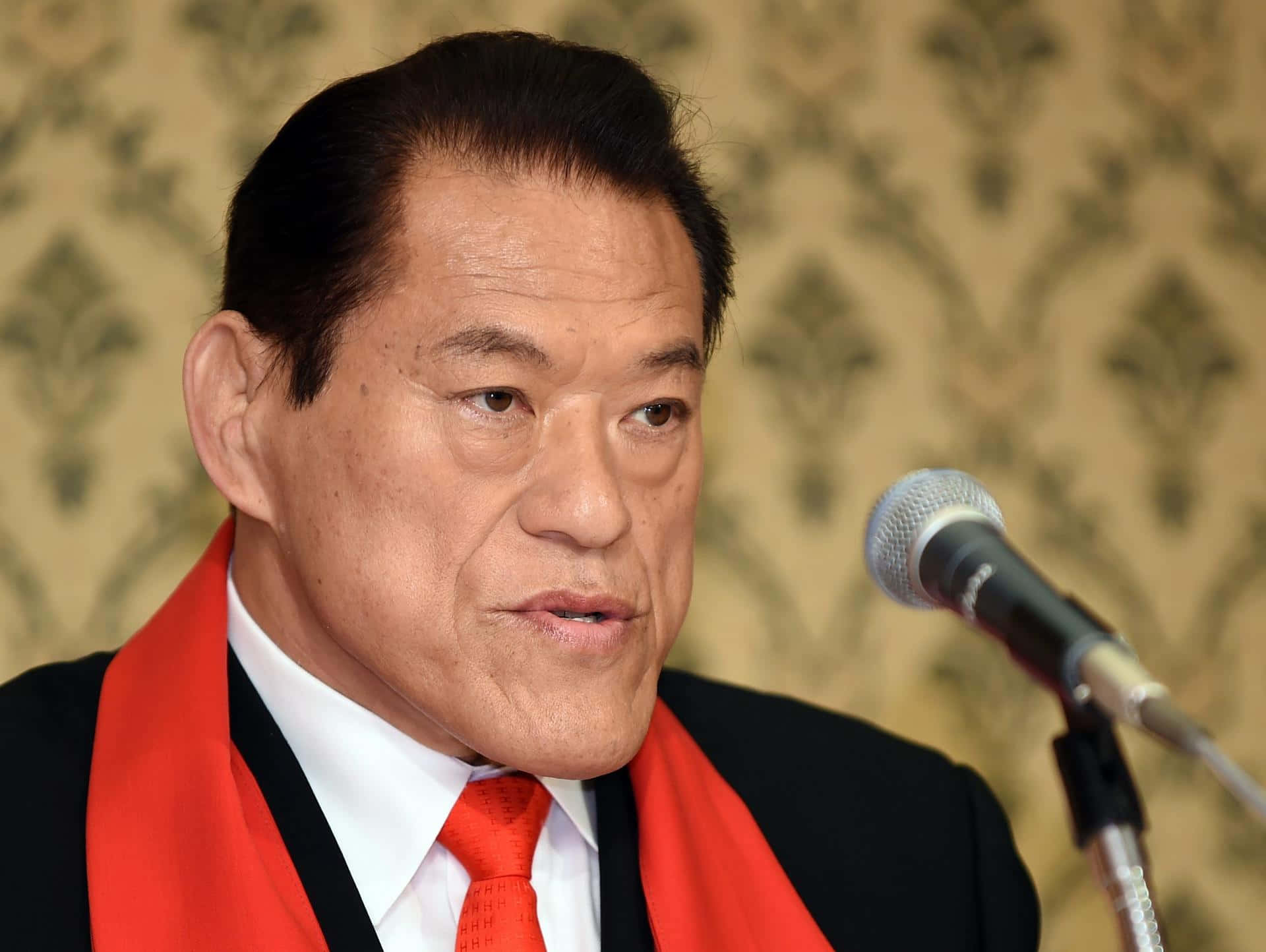 Martial Artist And Politician Antonio Inoki Background