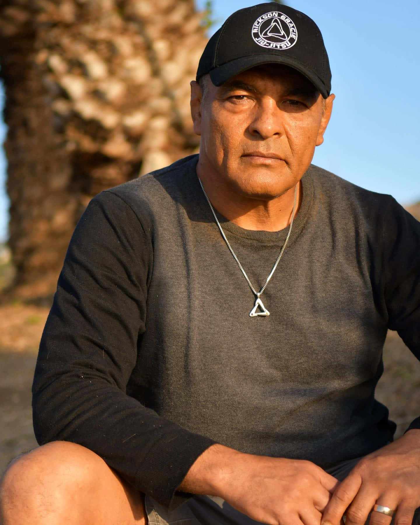 Martial Artist Outdoor Portrait