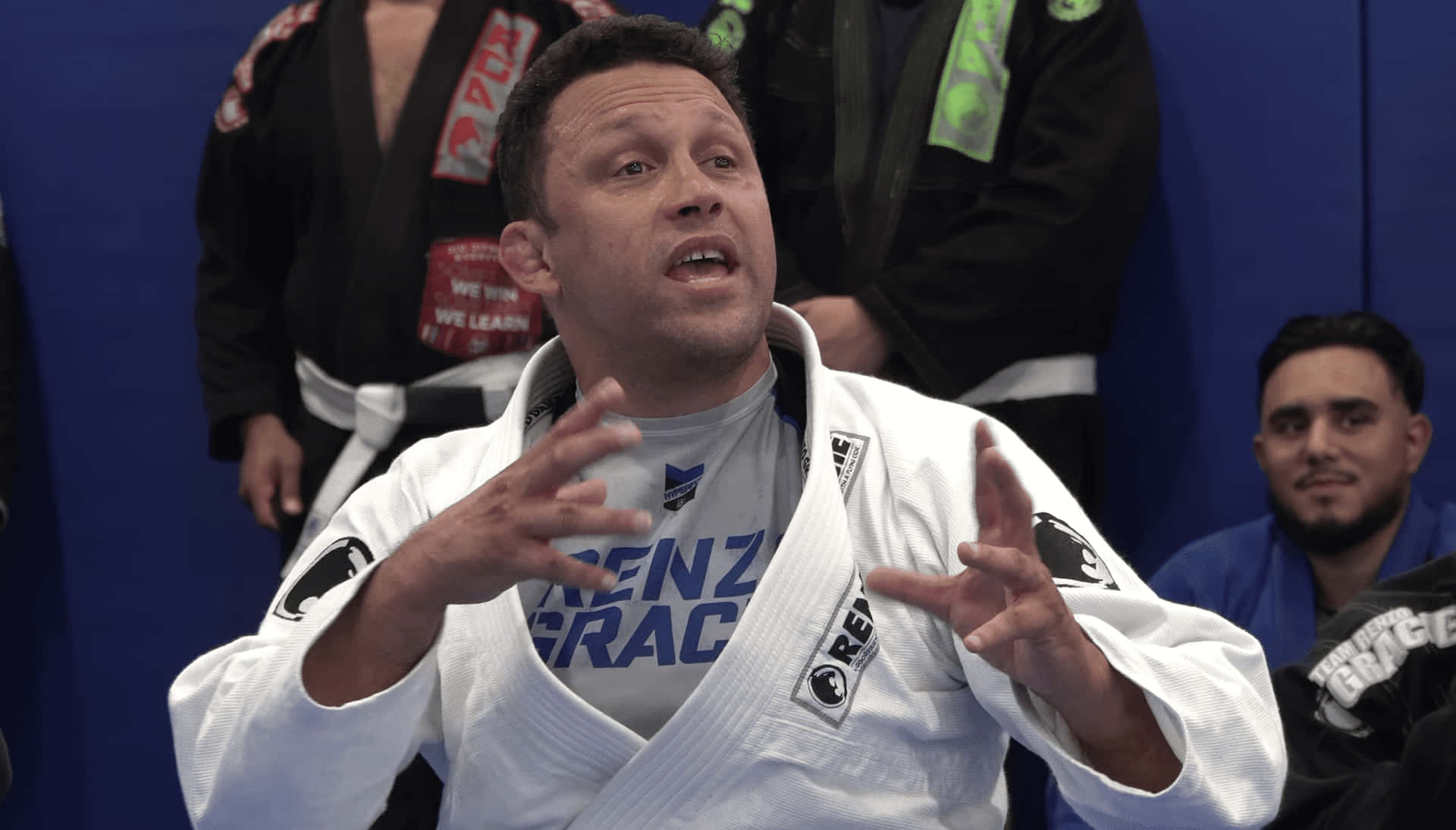 Martial Artist Renzo Gracie Background