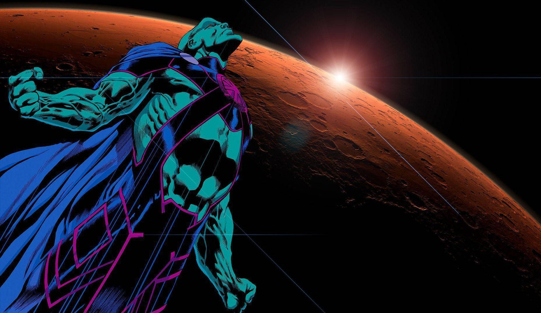 Martian Manhunter Hero Background