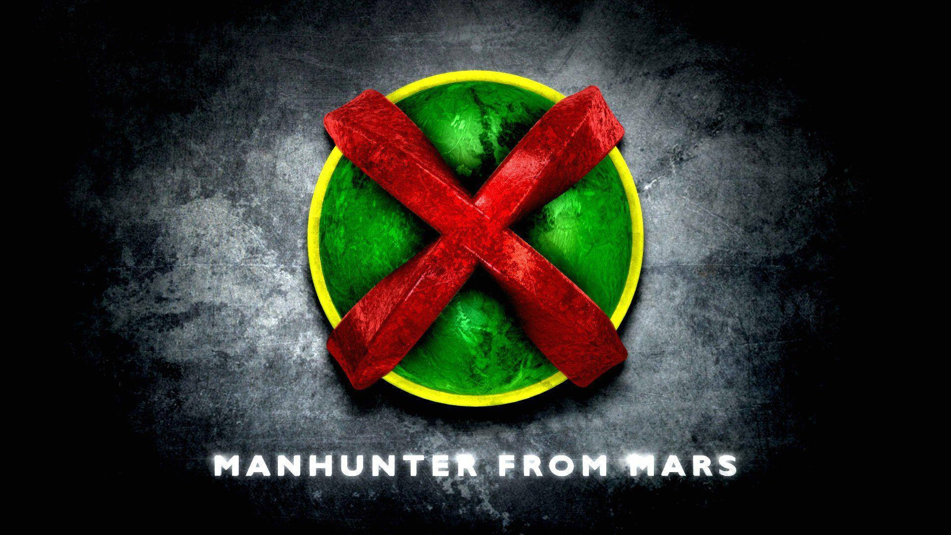 Martian Manhunter Logo Background