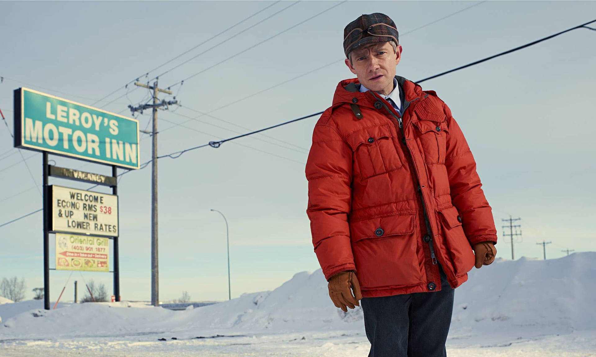Martin Freeman As Lester In Fargo Background
