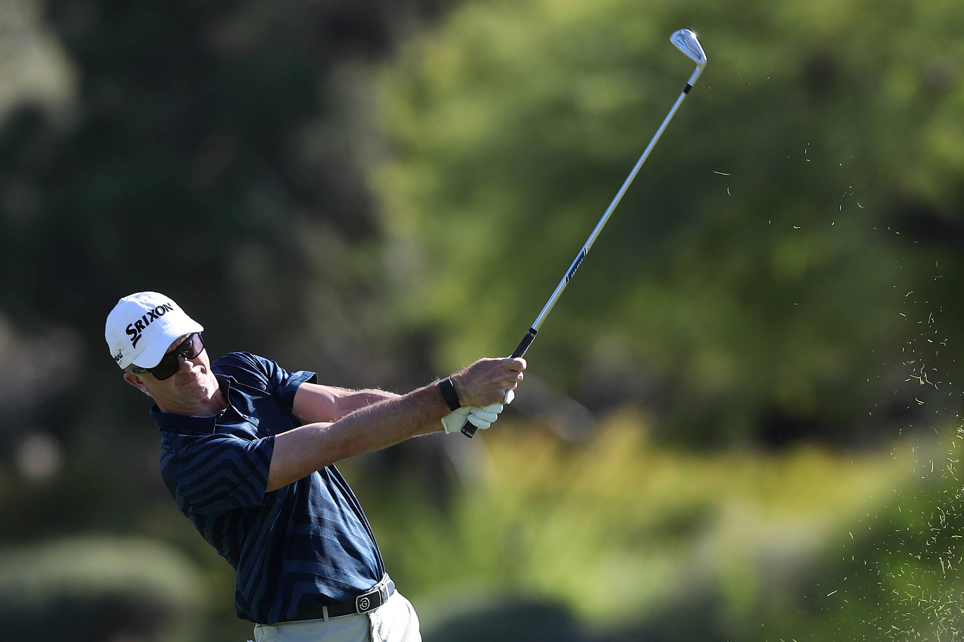 Martin Laird In Golf Course Background