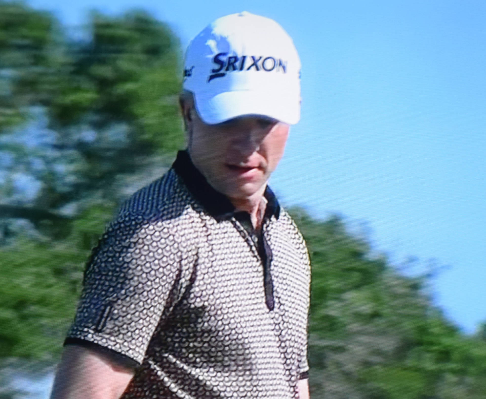 Martin Laird Srixon Cap Background