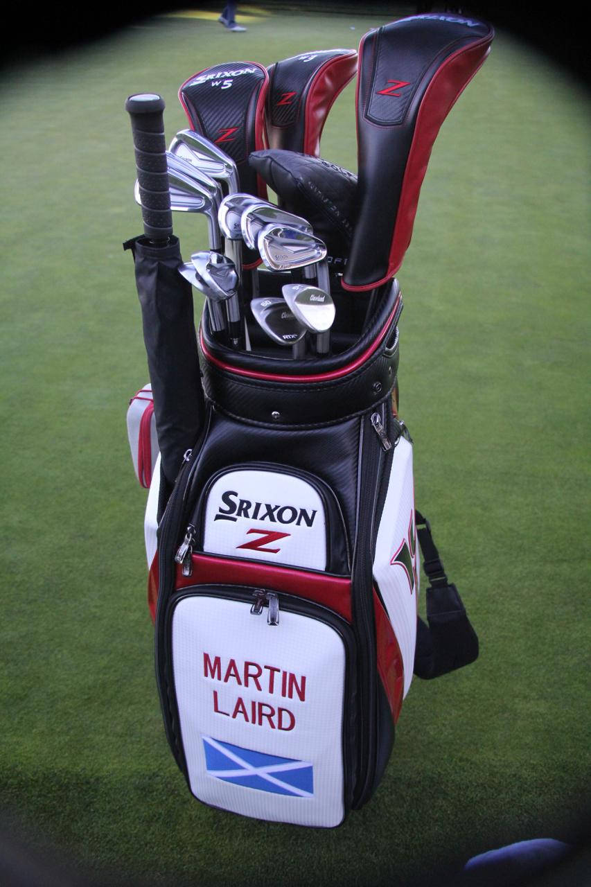 Martin Laird Srixon Golf Set Background