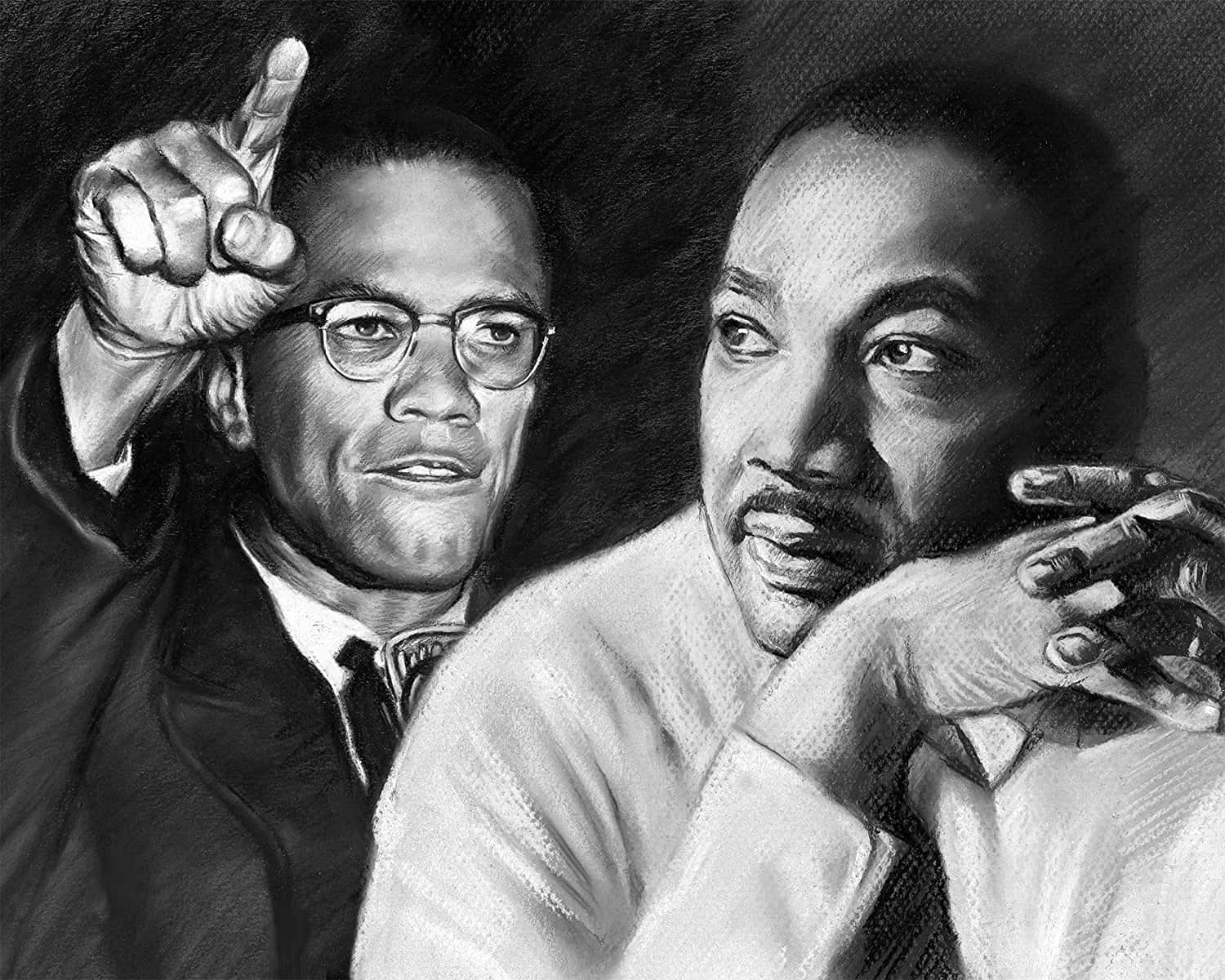 Martin Luther King And Malcolm X