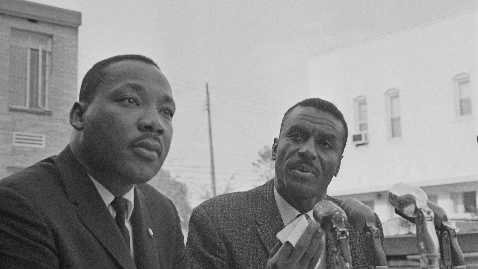 Martin Luther King Jr And Fred Shuttlesworth