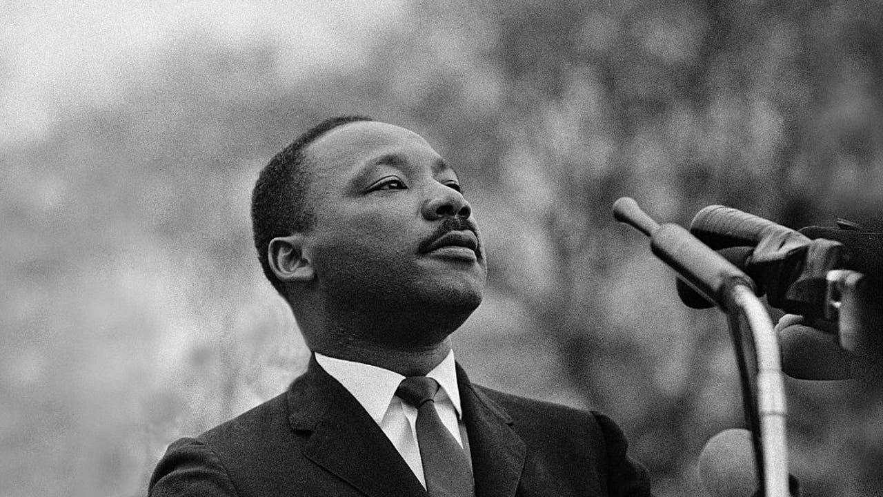 Martin Luther King Jr Looking Up Background