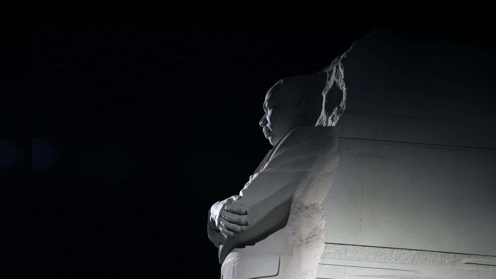 Martin Luther King Memorial Statue Background