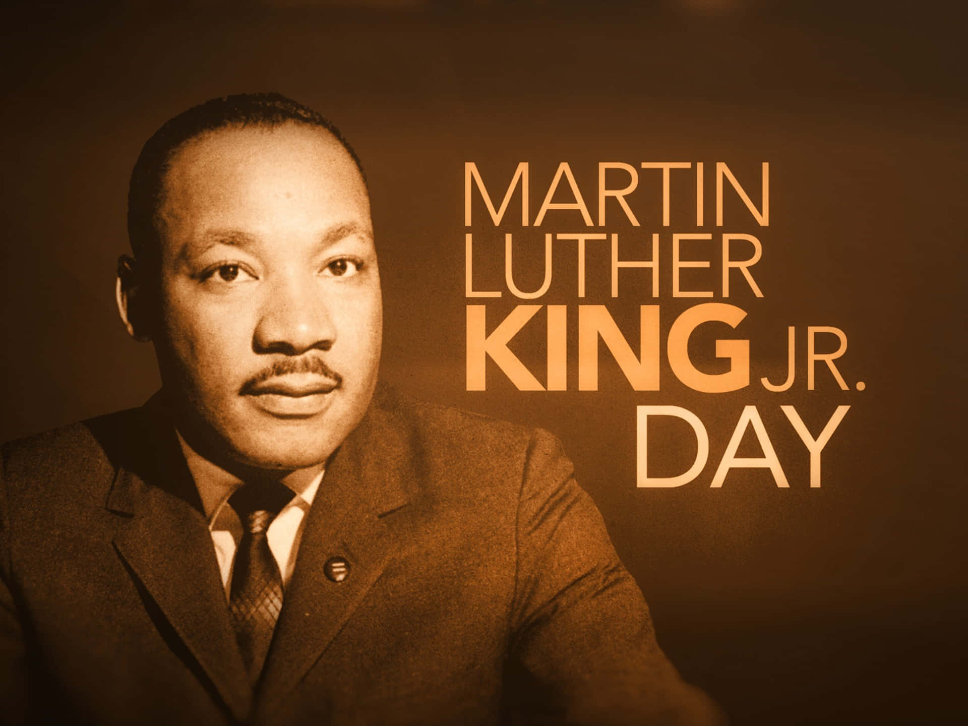 Martin Luther King Sepia Poster