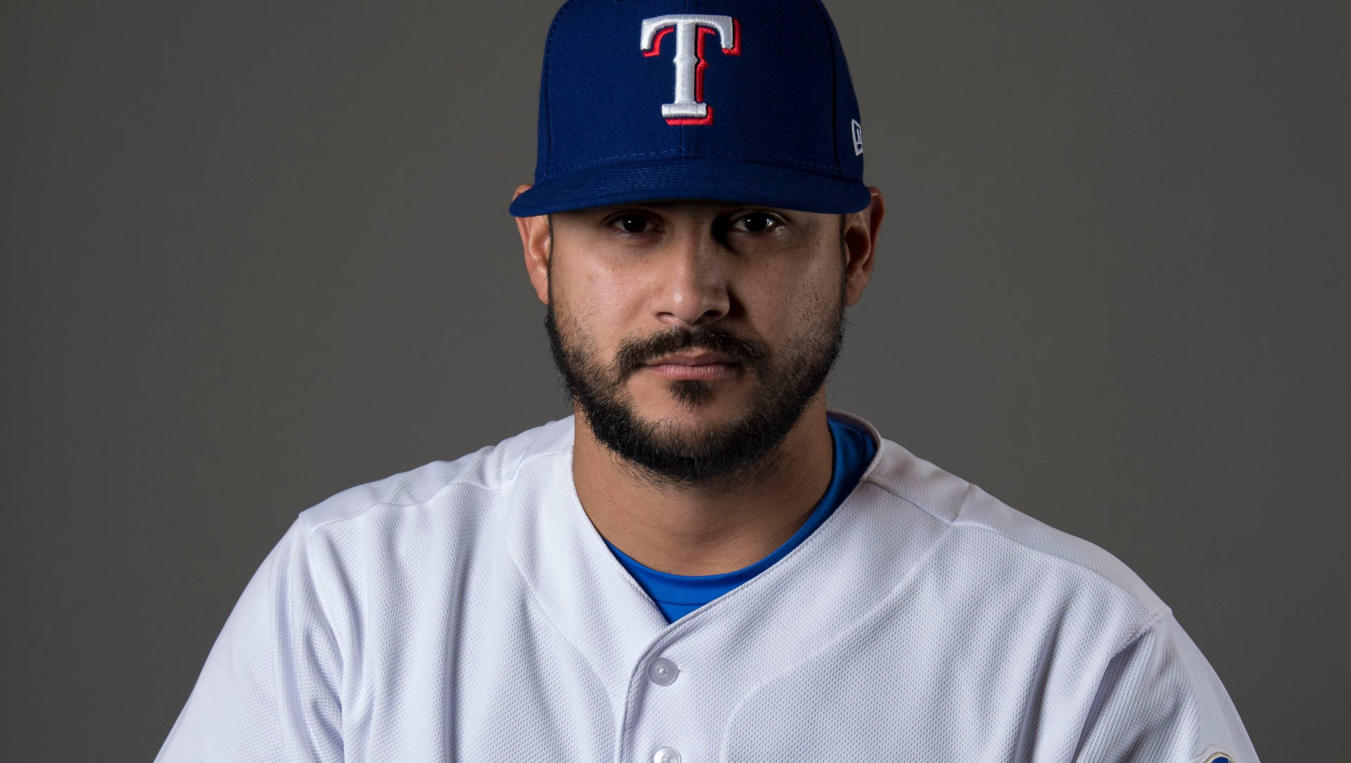 Martin Perez Close-up Profile Background