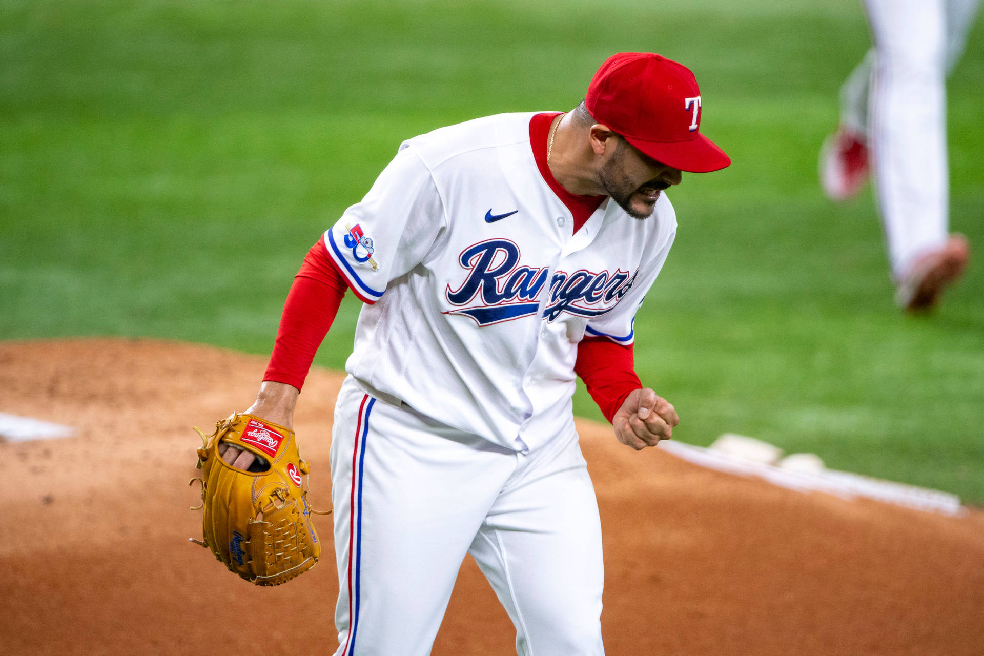 Martin Perez Fist Pump