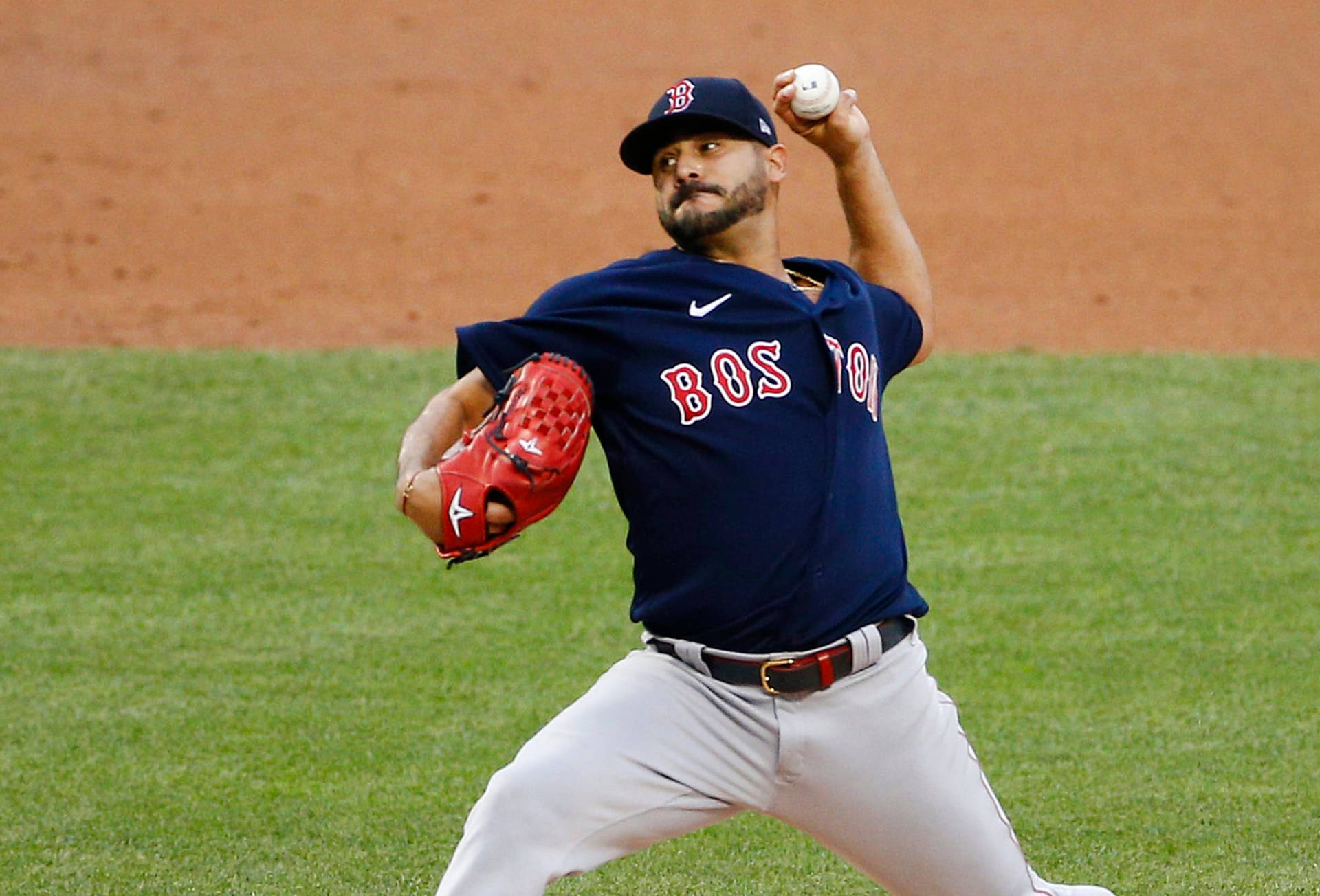 Martin Perez In Pitching Position Background