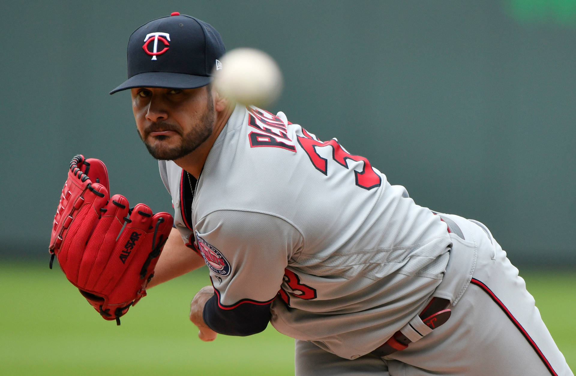 Martin Perez Thrown Ball