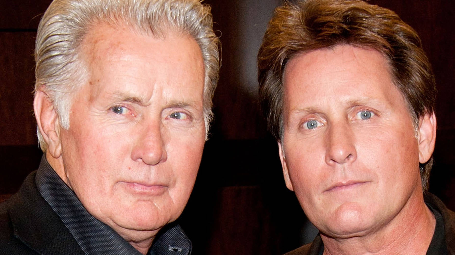 Martin Sheen And Emilio Estevez Book Signing 2012 Background