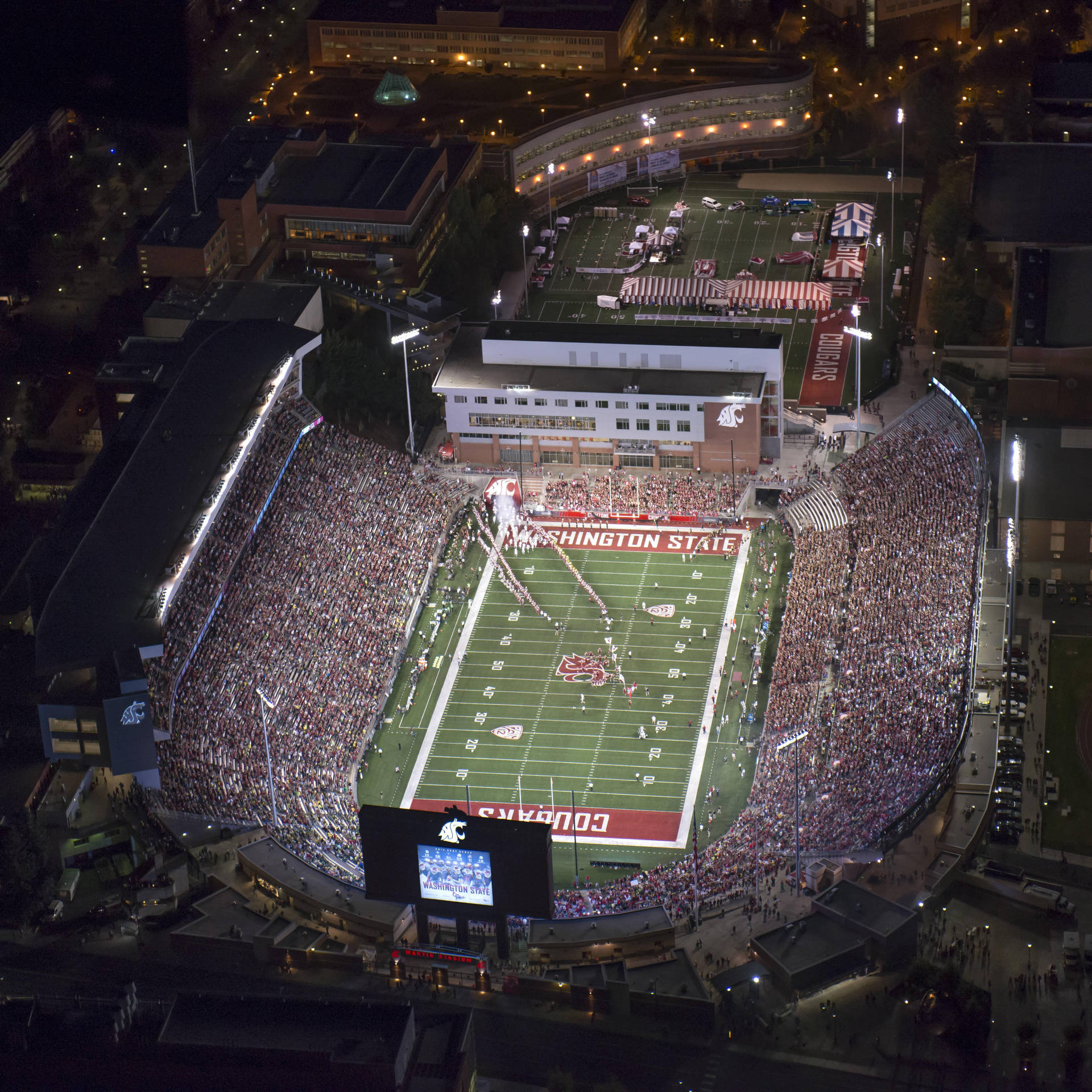 Martin Stadium Washington State University Background