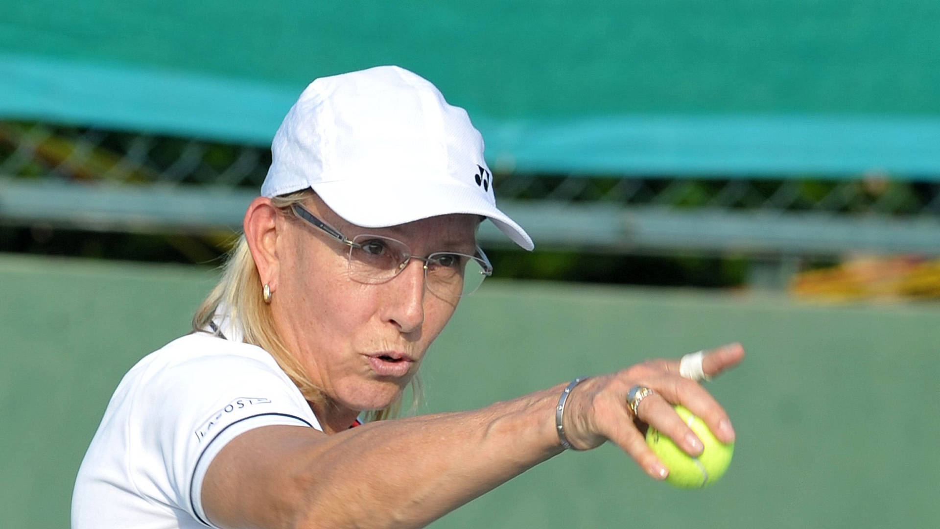 Martina Navratilova - A Tennis Legend In Action