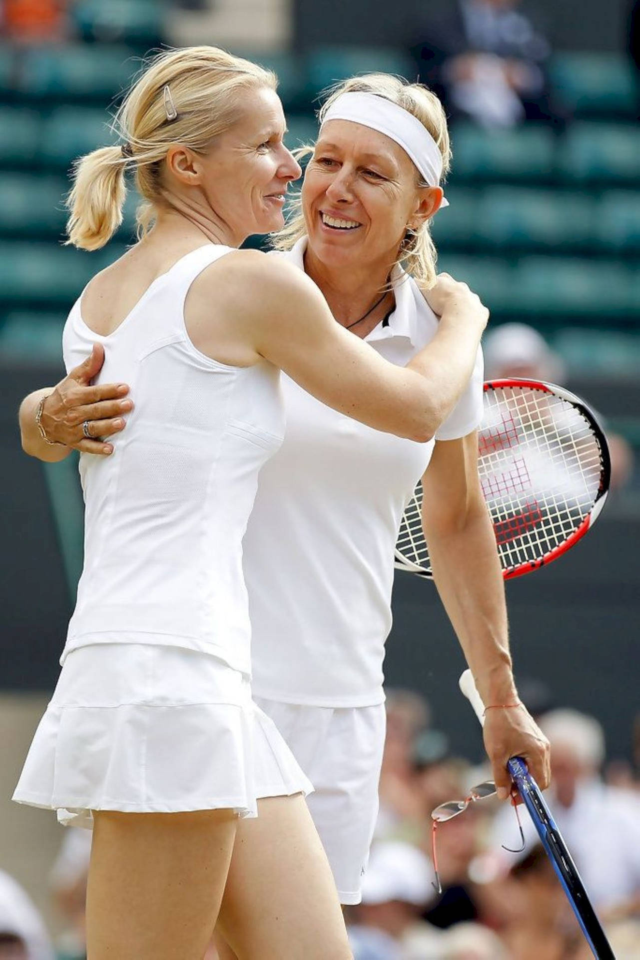 Martina Navratilova And Jana Novotna Background