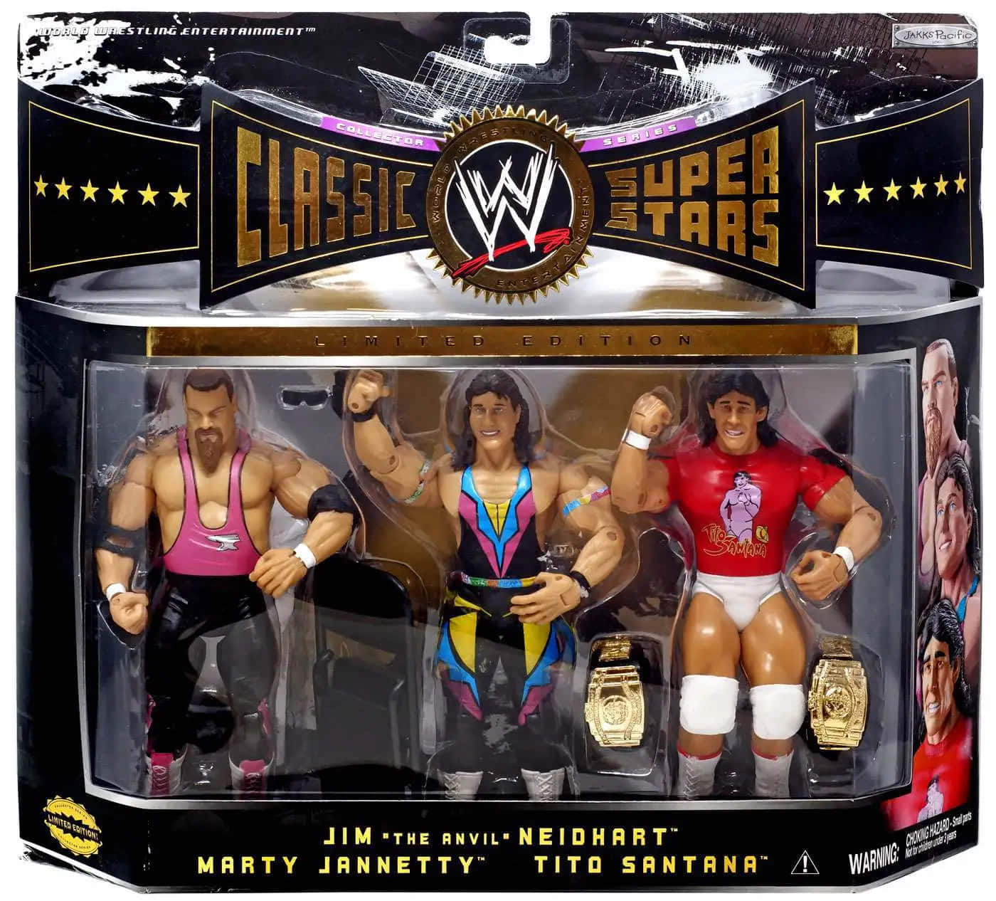 Marty Jannetty Jim Neidhart Figures Background