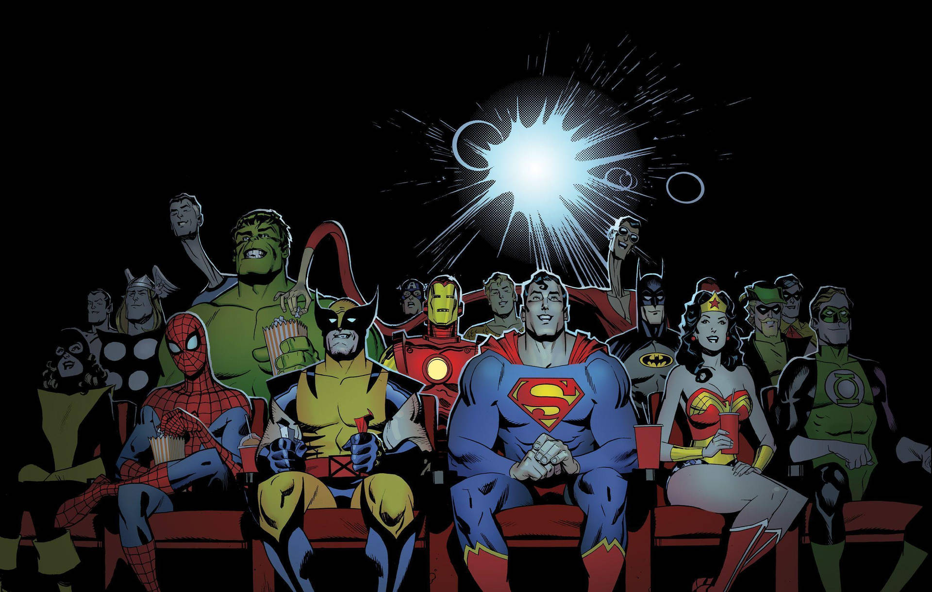 Marvel And Dc Superheroes In Cinema