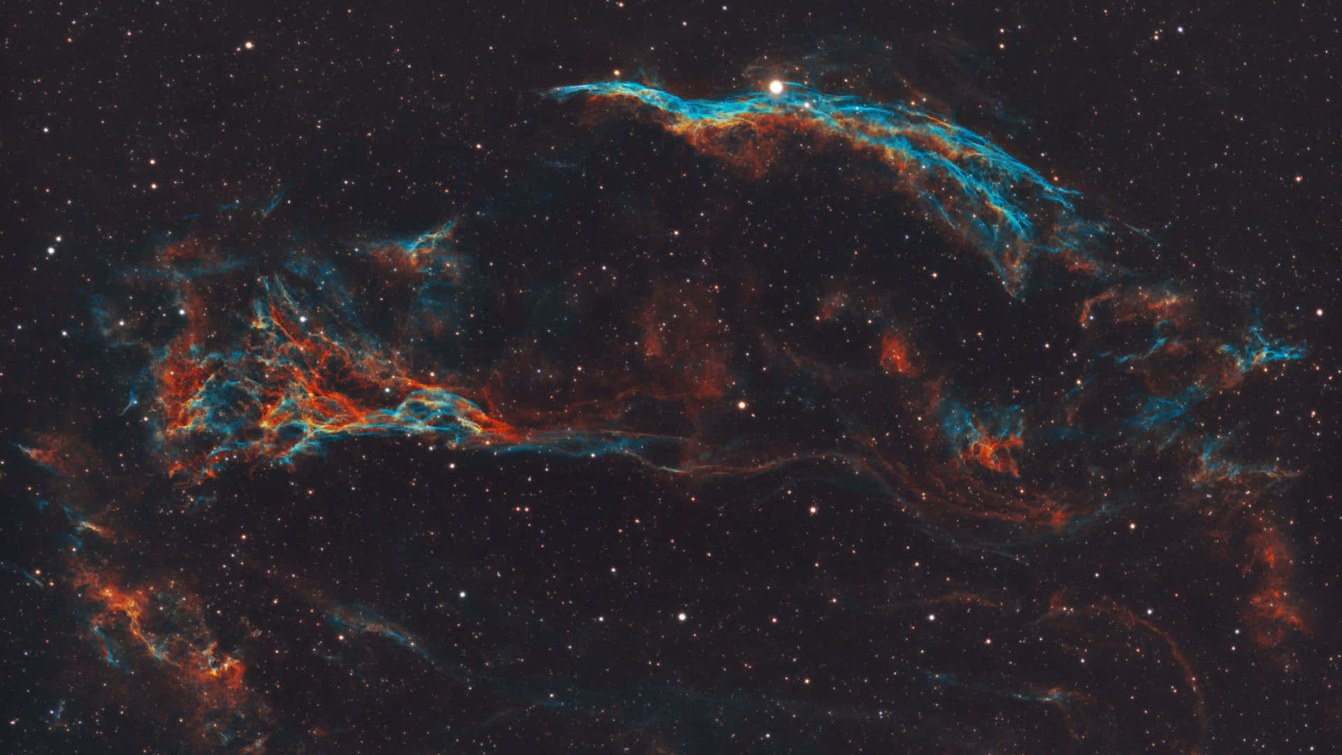 Marvel At The Beauty Of An Outer Space Scene Featuring A Red Nebula Background
