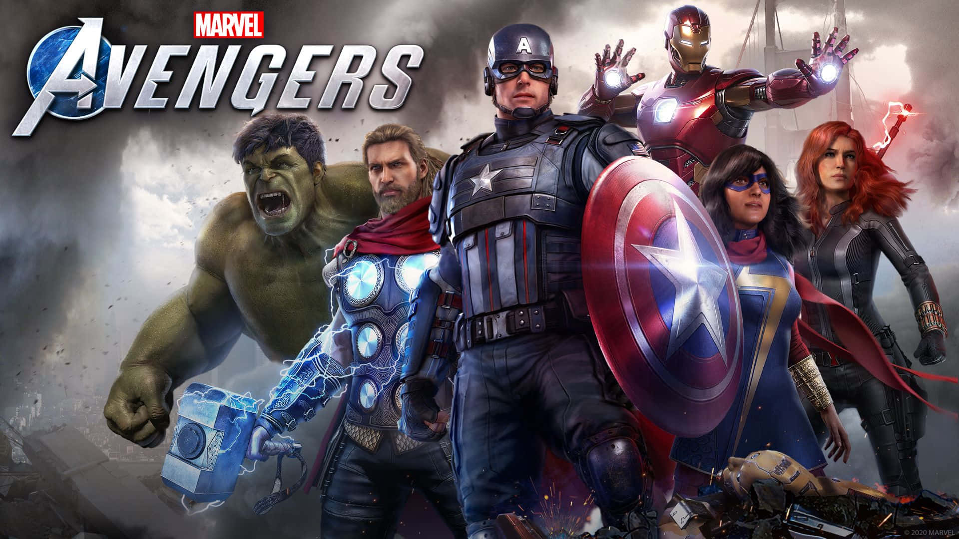 Marvel Avengers Action Adventure Game Background