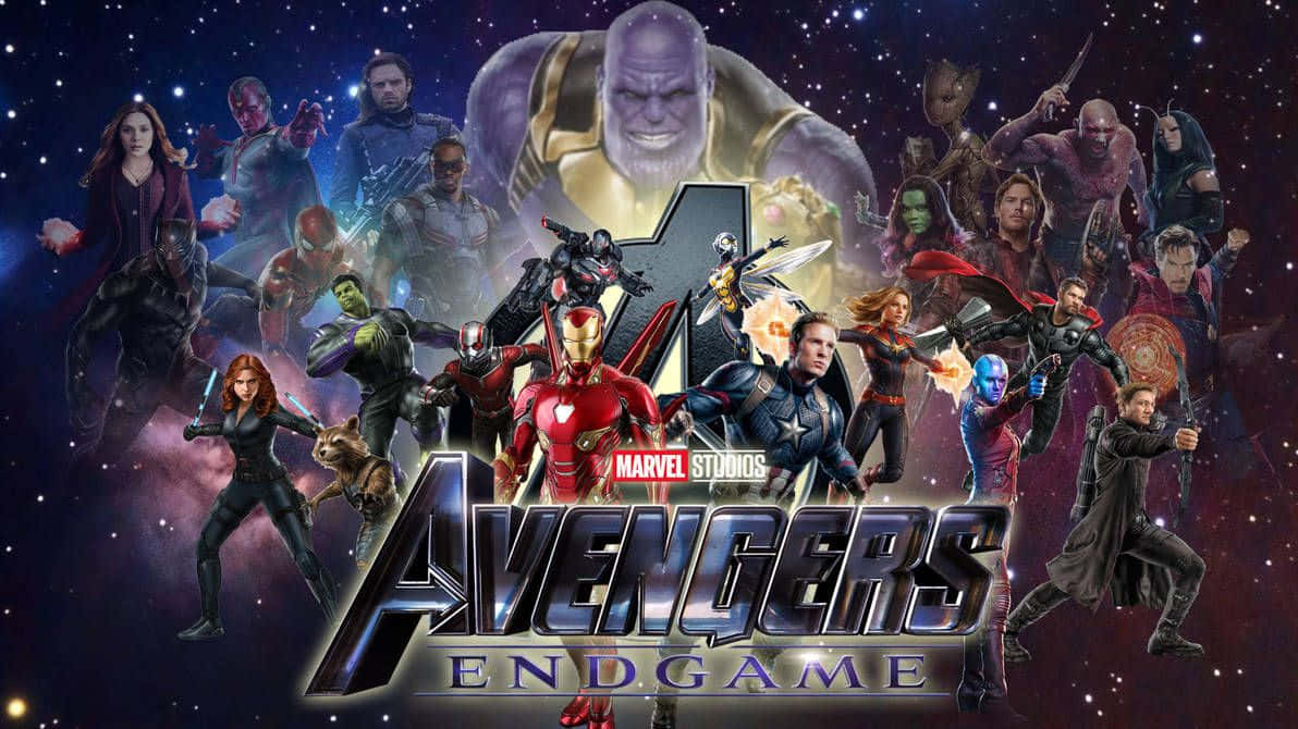 Marvel Avengers End Game Digital Design Background