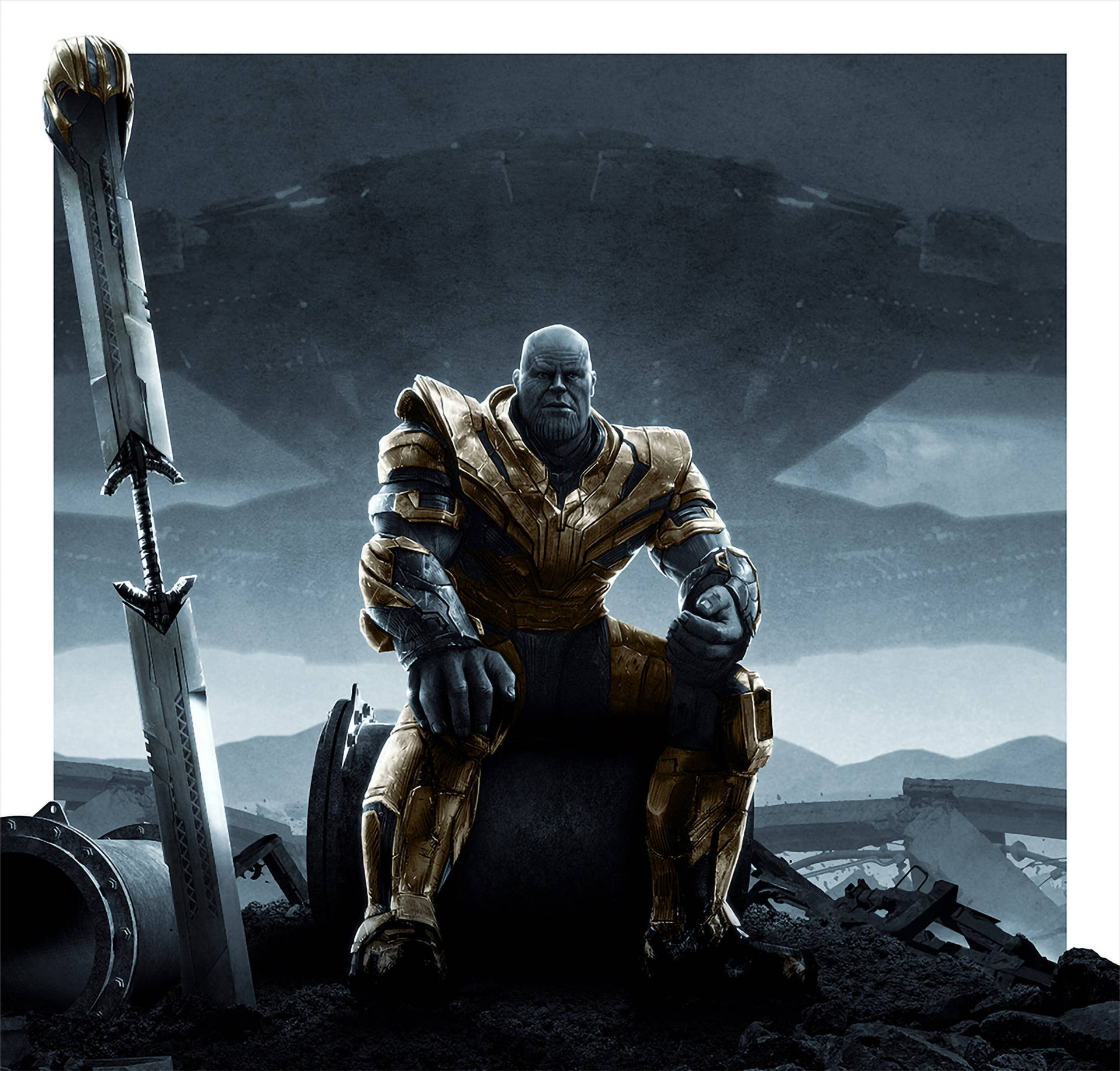 Marvel Avengers End Game Thanos Hd