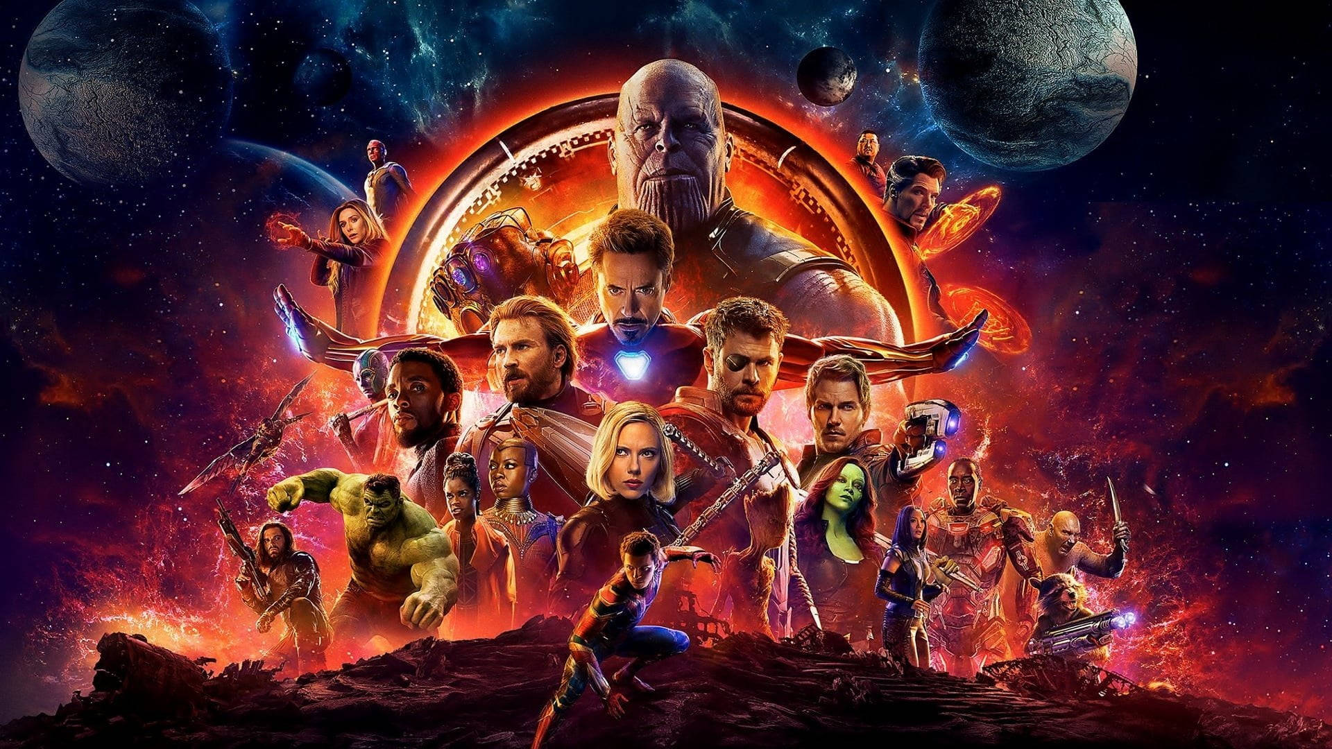 Marvel Avengers Endgame Background