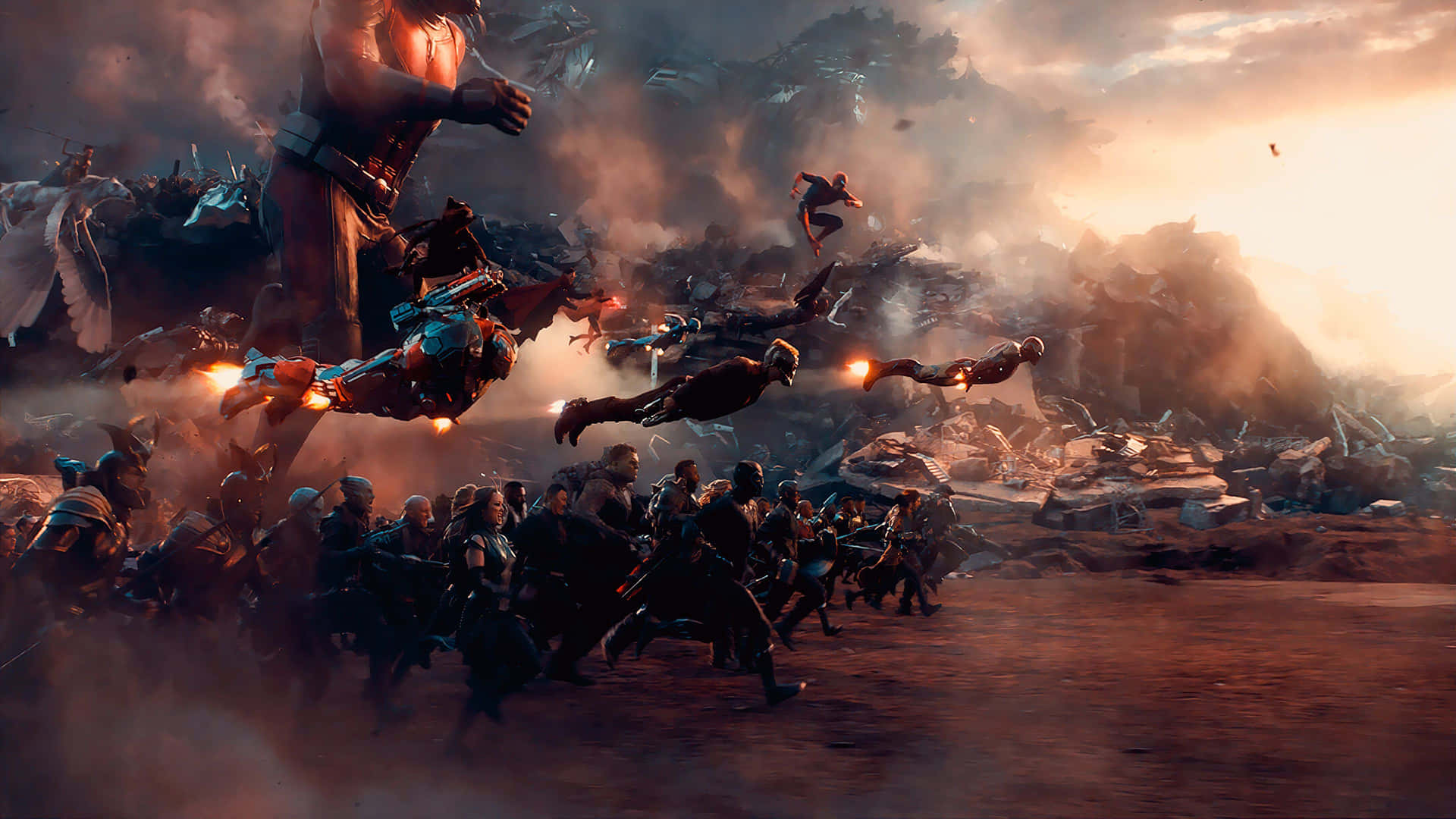 Marvel Avengers Game By Crystal Dynamics Background