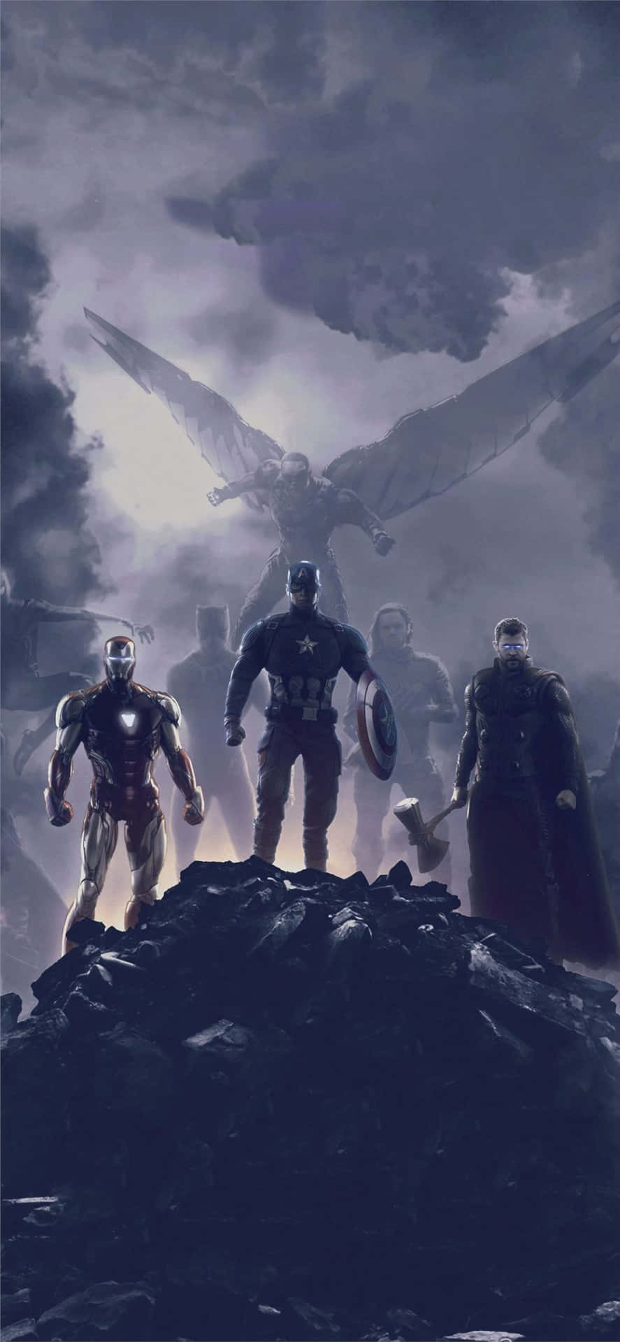 Marvel Avengers Game Movie Poster Design Background