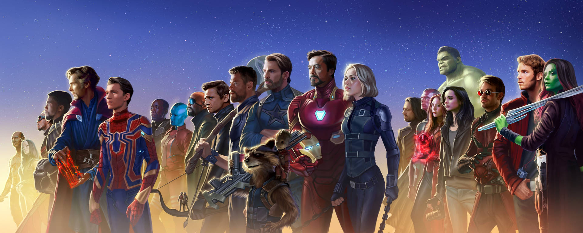 Marvel Avengers Infinity War Wallpaper Background