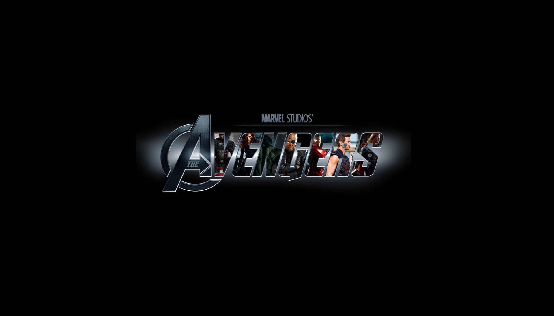 Marvel Avengers Logo4 K Wallpaper Background